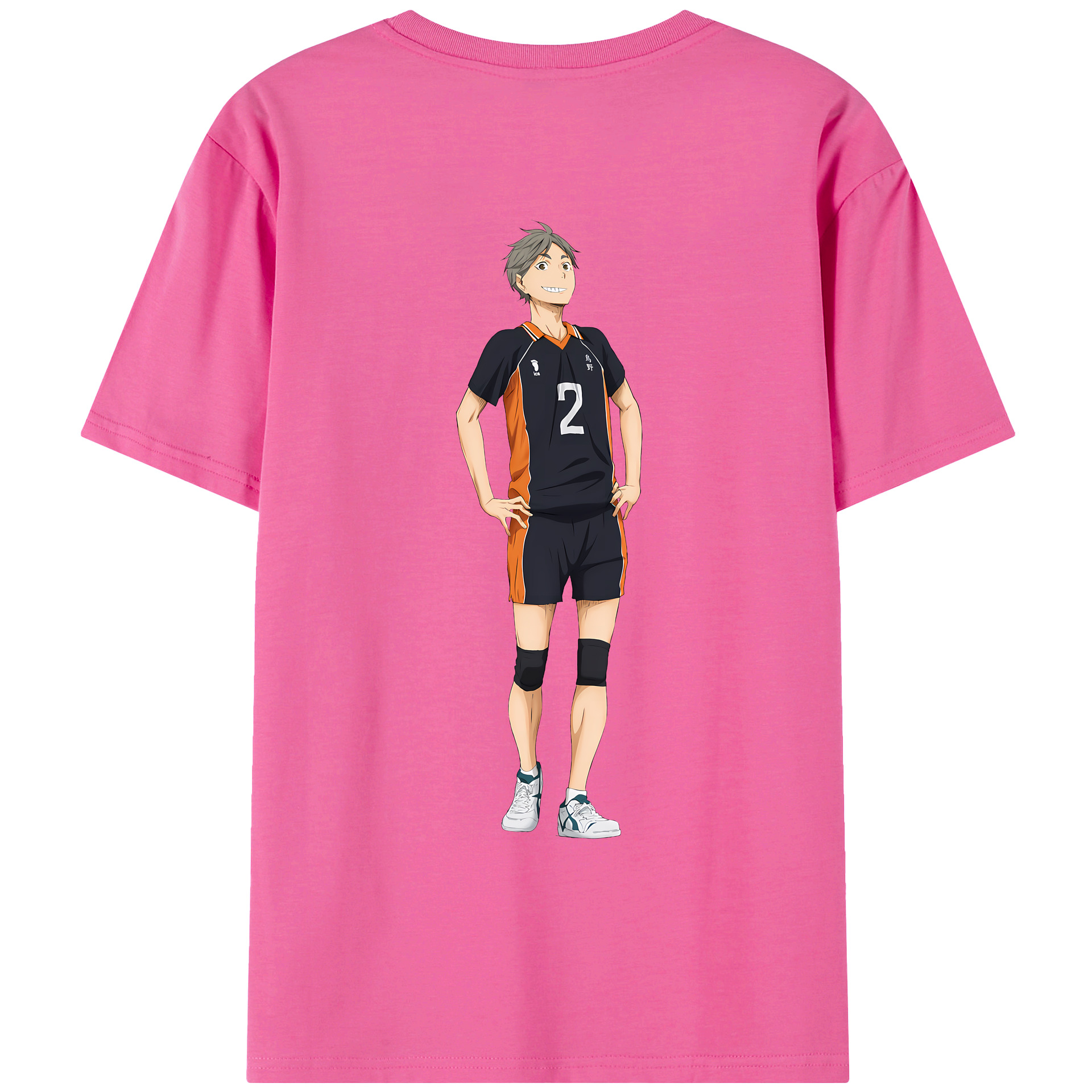 （画像用） ハイキュー!! Haikyu!! レディース半袖Tシャツ(バックプリント)